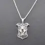 Pit Bull Dog Sterling Silver Necklace Dangle Earrings Set by Ginger Lyne Ears Down Puppy Dog Pet Pendant Box Chain Doggie Animal Paw Print Heart Jewelry for Pit Mom Women Girls Teens Pit Bull Dog Sterling Silver Necklace Dangle Earrings Set by Ginger Lyne Ears Down Puppy Dog Pet Pendant Box Chain Doggie Animal Paw Print Heart Jewelry for Pit Mom Women Girls Teens