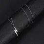 Amaxer Minimalist Hip Pop Razer Blade Flash Geometry Pendant Necklace Simple Punk Rock Unisex Jewelry Amaxer Minimalist Hip Pop Razer Blade Flash Geometry Pendant Necklace Simple Punk Rock Unisex Jewelry