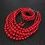 HaHaGirl Faux PearlStrands Jewelry Sets for Women Include Necklace Bracelet and Earrings Set HaHaGirl Faux PearlStrands Jewelry Sets for Women Include Necklace Bracelet and Earrings Set