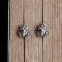 925 Sterling Silver Frog Stud Earrings Birthday Gifts for Women Girls Vintage Cute Animal Stud Earring Party Jewelry 925 Sterling Silver Frog Stud Earrings Birthday Gifts for Women Girls Vintage Cute Animal Stud Earring Party Jewelry