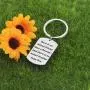Zuo Bao Brother Gifts Brother Keychain There is no Better Friend Than a Brother Gift for Friend Family Jewelry