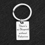 KUIYAI Gamer Gift There’s no Shepard Without Vakarian Keychain Movie Fan Jewelry Inspired by Mass Effect