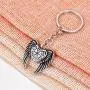 COCO Park Eagle Wing & Love Heart Blue Diamond Cremation Jewelry, Ashes Holder Urns Pendant Keepsake Keychain COCO Park Eagle Wing & Love Heart Blue Diamond Cremation Jewelry, Ashes Holder Urns Pendant Keepsake Keychain