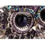 Alilang Owl Face Bracelet Antique Bird Crystal Rhinestone Costume Cuff Bangle Alilang Owl Face Bracelet Antique Bird Crystal Rhinestone Costume Cuff Bangle