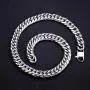 Jewelry Kingdom 1 Miami Cuban Link Chain for Men Stainless Steel Silver Necklace 8mm 13mm 16mm Double Tight Curb Link Chains Women Choker 18 to 30 inch Jewelry Kingdom 1 Miami Cuban Link Chain for Men Stainless Steel Silver Necklace 8mm 13mm 16mm Double Tight Curb Link Chains Women Choker 18 to 30 inch