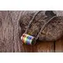 Gay Pride Cylinder Pendant Stainless Steel Rainbow Lesbian Pride Necklace Gay Pride Day Gay Pride Cylinder Pendant Stainless Steel Rainbow Lesbian Pride Necklace Gay Pride Day