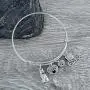 Cat Bracelet, Cat Jewelry, Kitty Cat Charm Bracelet, Paw Bracelet- Pet Jewelry- Cat Lover Gifts