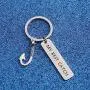 WUSUANED My Best Catch Baseball Mitt Keychain Gift for Couples WUSUANED My Best Catch Baseball Mitt Keychain Gift for Couples