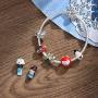 AIEGNOS 925 Sterling Silver Jewelry River Animals Charms Beads Gifts for Women Girls Fit European Charms Bracelet