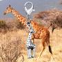 AKTAP Giraffes Gifts Giraffe Zipper Pull Charm with Lobster Clasp Animal Lovers Jewelry Giraffes Lover Gift for Women Man