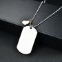 To My daughter from mom I Want You To Believe Love Mom Dog Tag Military Air Force Navy Coast Guard Necklace Ball Chain Gift for Best daughter Birthday and Graduation