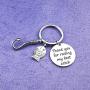 Father In law Gift Mother In law Jewelry Fishing Lure Jewelry Fisherman Gift Funny Keychain for Bride Father Grooms Father(Best Catch-KR)
