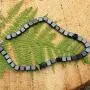 Karelian Heritage Shungite Stone Beaded Necklace Jewelry, Root Chakra Balancing Karelian Heritage Shungite Stone Beaded Necklace Jewelry, Root Chakra Balancing