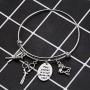 SEIRAA Hairdresser Gift Hairstylist Jewelry Hairdresser Charm Bracelet This Stylist is A Cut Above The Rest Graduation Gift for Stylists