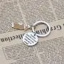 AKTAP Welsh Corgi Dog Keychain Corgi Jewelry I Asked God for A True Friend So He Sent Me A Corgi Gift for Dog Lovers