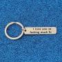 WUSUANED Couples Keychain I Love You So Fucking Much Valentines Day Jewelry Boyfriend Girlfriend Gift