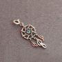 FOURSEVEN Jewelry 925 Sterling Silver Charm Pendant for Bracelet and Necklace