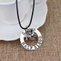 Magical Jewelry Gift Co. Camp Half Blood Charm Pendant Necklace - Silver Metal