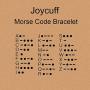 Joycuff Inspirational Morse Code Bracelet for Women Secret Message Wood Beads with Cord Jewelry Birthday Christmas for Her Mother Grandmother
