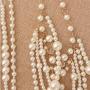 GRACE JUN Multilayer Strand Chain Faux Pearls Flapper Beads Cluster Long Choker Necklace