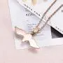 Cremation Jewelry - Skull Ashes Keepsake Stainless Steel Unisx Design Cremation Urn Necklace Memorial Jewelry for Love Ashes Locket & Free 20 Inches Chain