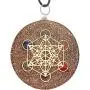 Orgone Pendant Necklace, EMF Protection, Powerful Energy Generator, Metatrons Cube Merkaba 7 Chakras Crystals Stones Orgone Pendant, Orgonite Pendant for Healing, Reiki,Protection,Powerful Orgone Pendant Necklace, EMF Protection, Powerful Energy Generator, Metatrons Cube Merkaba 7 Chakras Crystals Stones Orgone Pendant, Orgonite Pendant for Healing, Reiki,Protection,Powerful