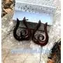 UMBRELLALABORATORY Natural Wooden Tribal Organic Bohemian Earrings Wood Boho Jewelry for Women Men UMBRELLALABORATORY Natural Wooden Tribal Organic Bohemian Earrings Wood Boho Jewelry for Women Men