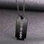 U7 Men Cool Necklace Stainless Steel/Black Gun Plated/18K Gold Plated Razor Blade Pendant, with 22 Inch Chain U7 Men Cool Necklace Stainless Steel/Black Gun Plated/18K Gold Plated Razor Blade Pendant, with 22 Inch Chain
