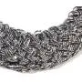 Shop LC Tube Seed Bead Tassel Earrings Braided Statement Bib Necklace Prom Jewelry Sets Mothers Day Gifts for Women 20''