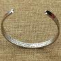 Kivosliviz A Heart is not Judged by How Much You Love Bracelet Keychain Cuff Bangle Merchandise Jewelry