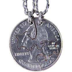Marycrafts Hand Cut Coin Turtle Necklace Best Friend Friendship Necklaces For 2