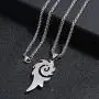 FIZIZDH Stainless Steel Bath Fire Reborn Phoenix Fire Pendant Necklace Unisex 24 inch Keel Link Chain FIZIZDH Stainless Steel Bath Fire Reborn Phoenix Fire Pendant Necklace Unisex 24 inch Keel Link Chain