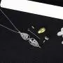 Bolelis Cremation Necklace for Ashes - 925 Sterling Silver Teardrop Tree of Life Pet Human Ashes Holder Keepsake Memorial Lockets Hollow Pendant Jewelry Women