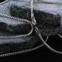 PREMIUM .925 Solid Sterling Silver Franco Square Box Link Rhodium Chain Necklaces 1MM - 5.5MM, 16'' - 30'', Men & Women, Exclusively Made In Italy, In Style Designz