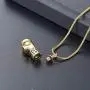 Boxing Glove Shape Stainless Steel Ashes Keepsake Cremation Jewelry for Ash Cool Cremation Pendants for Ashes Cremation Necklace