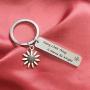 De&ai Inspirational Keychain, Motivational Jewelry, Every Little Thing is Gonna Be Alright Keyring