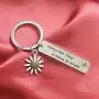 De&ai Inspirational Keychain, Motivational Jewelry, Every Little Thing is Gonna Be Alright Keyring