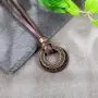 COOSTUFF ANNA Vintage Men Women Jewelry Rome Design Necklaces & Pendants Long Necklace Women Gift Colar Choker (Silver)