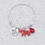 KEYCHIN Red Elephant Charm Bracelet Delta Gift DST Jewelry Greek Sorority Gift She Believed She Could So She Did Bracelet Feminine Charm Bracelet KEYCHIN Red Elephant Charm Bracelet Delta Gift DST Jewelry Greek Sorority Gift She Believed She Could So She Did Bracelet Feminine Charm Bracelet