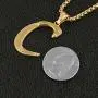 HZMAN Mens Stainless Steel Alphabet Initial Letters Pendant Necklace 2 Colors Gold Silve from A-Z HZMAN Mens Stainless Steel Alphabet Initial Letters Pendant Necklace 2 Colors Gold Silve from A-Z