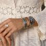 Montana Silversmiths Magnolia Kaleidoscope Cuff Bracelet - BC3759RG