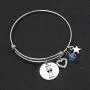 De&ai Mama Llama Charm Bracelet, Animal Mama Llama Jewelry for Moms Grands Women Christmas Birthday Gift De&ai Mama Llama Charm Bracelet, Animal Mama Llama Jewelry for Moms Grands Women Christmas Birthday Gift