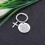 CYTING Inspirational Keychain May God Give Rainbow for Every Storm Irish Blessing Keychain Graduation Gift Encouragement Gift for Her
