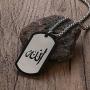TIANYI Pendant Necklace for Men, Stainless Steel Dog Tag Jewelry