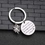 TzrNhm Blossom an Amazing Coworker is Hard to Find Difficult to Part with and Impossible to Forget Bangle Keychain Gfts for Coworkers,Business Partner,Boss,Friends