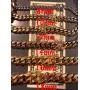 Mens Miami Cuban Link Chain 14k 18k Yellow Gold White Or Rose Gold Plated Stainless Steel 8-18mm Thick Mens Miami Cuban Link Chain 14k 18k Yellow Gold White Or Rose Gold Plated Stainless Steel 8-18mm Thick