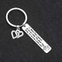 Squirrel Lover Keychain Animal Lover Jewelry squirrel Friend Gift