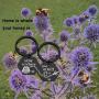 MAOFAED Matching Couples Keychains Honey Beehive Keychains Home is Where Your Honey is Housewarming Couples Gift