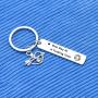 Inspirational Jewelry AA Keychain for Sober Friends Gift Recovery Sobriety Gift