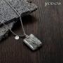JADENOVA Healing Crystal Necklace for Women Tree of Family Pendant Family Tree Wire Wrapped Jewelry Energy Healing Teardrop pendant (24 Inches Stainless Steel Chain)